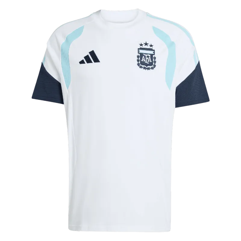 Argentine Maillot de football pré-match Coupe du Monde 2026 Blanc
