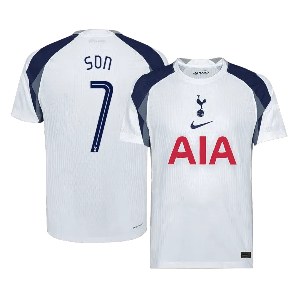 SON #7 Equipación del Tottenham Hotspur temporada 25/26, versión para jugador - Calidad de grado A. Vista detallada