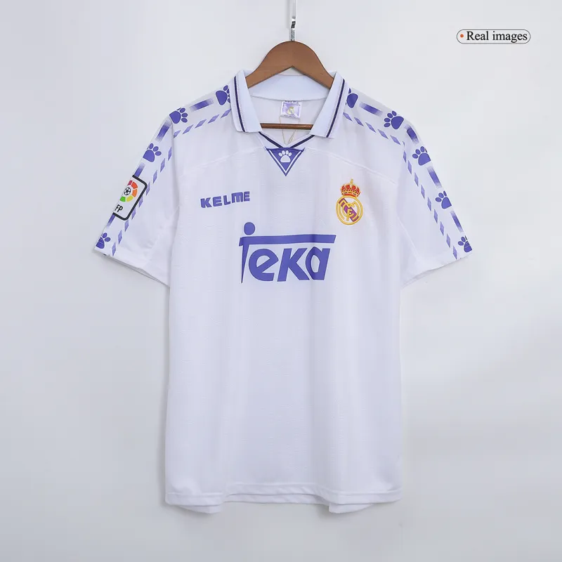 Maglia da calcio vintage Retro Real Madrid Home 1996/97