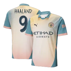 24/25 Manchester City HAALAND #9 Fourth Away Soccer Jersey - product photo US16.99 - HAALAND #9 Manchester City Fourth Away Soccer Jersey