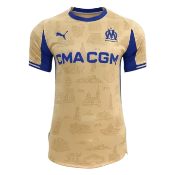 Marseille Fourth Away Player Version Men's Jersey 2025/26