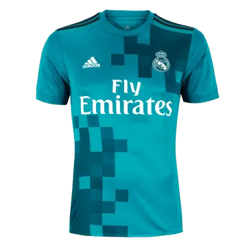Vintage Men's Soccer Jersey Retro Real Madrid Third Away 2017/18