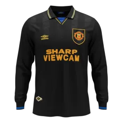 Camiseta de fútbol retro del Manchester United (visitante), manga larga, temporada 1993/94 - foto del producto Imagen del producto: Camiseta de fútbol retro del Manchester United (visitante), manga larga, temporada 1993/94
