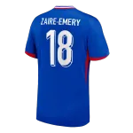 ZAIRE/EMERY #18 France Home Soccer Jersey 2024