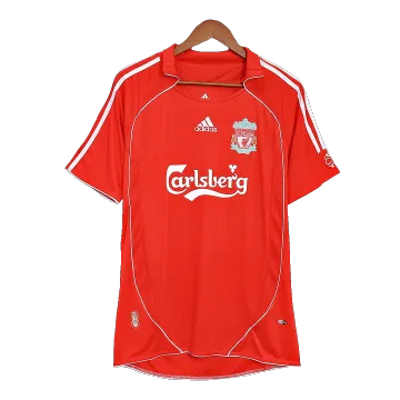 Vintage Voetbal Jersey Retro Liverpool Thuis 2006