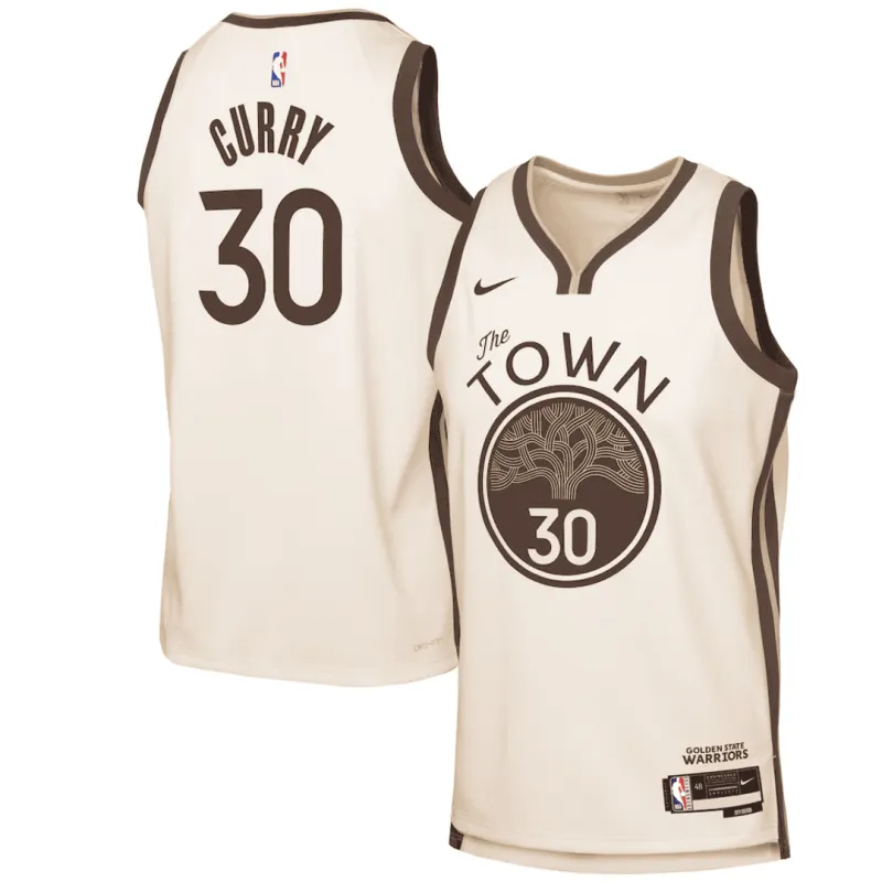 CURRY #30 Golden State Warriors Men’s Swingman Jersey – City Edition