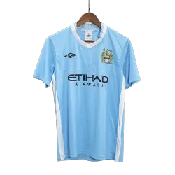 Maglia da calcio vintage retrò del Manchester City (divisa da casa) stagione 2011/12 - foto del prodotto Immagine del prodotto: maglia da calcio vintage retrò del Manchester City (divisa da casa) stagione 2011/12