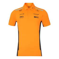 McLaren F1 Racing Team Polo 2024 - Orange - product photo US23.99 - McLaren F1 Racing Team Polo 2024 - Orange