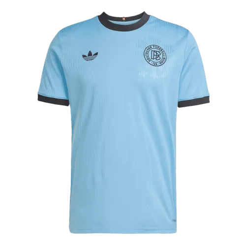 Camisola de futebol de guarda-redes da Alemanha 2025 Azul /125º aniversário