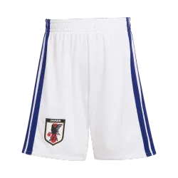 Japan thuisvoetbalshort WK 2026 - productfoto Japan thuisvoetbalshort voor heren, WK 2026, vooraanzicht met teamembleem.