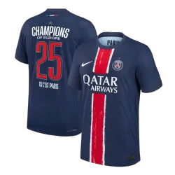 CHAMPIONS #25 PSG Home Premium Soccer Jersey 2024/25 CHAMPIONS OF EUROPE - product photo CHAMPIONS #25 PSG Home Premium Soccer Jersey 2024/25 CHAMPIONS OF EUROPE product image