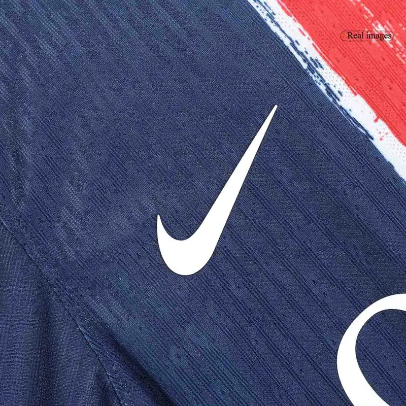 CHAMPIONS #25 PSG Home Authentic Soccer Jersey 2024/25 CAMPEÕES DA EUROPA