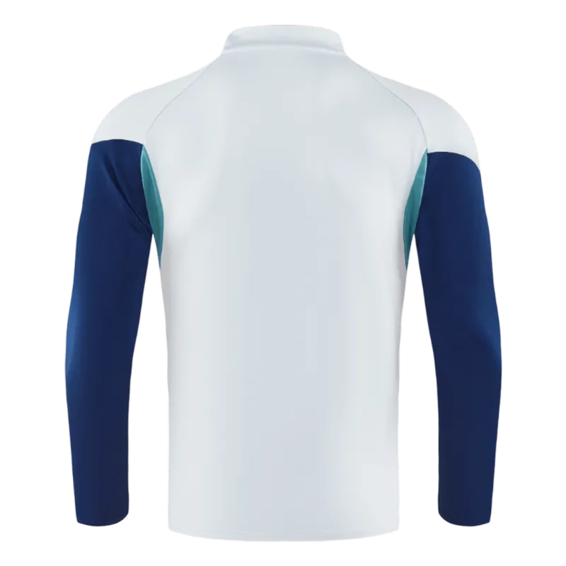 Arsenal 1/4 Zip Tracksuit 2025/26 Kids White
