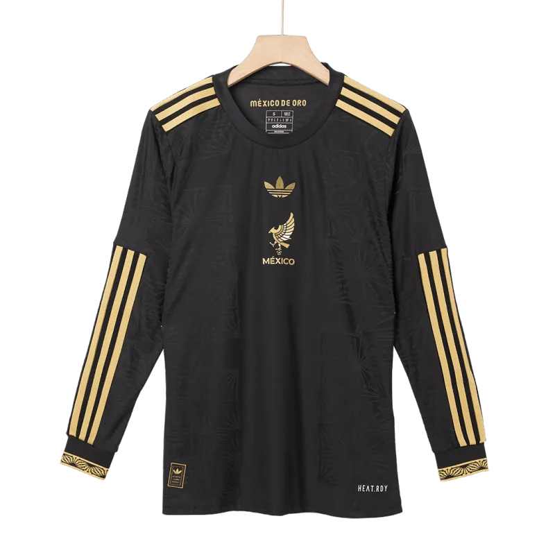 Mexico 2025 Derde Weg Speler Versie Lange Mouw Jersey