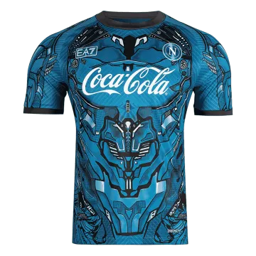 Napoli Pre-Match Men's Soccer Jersey 2025/26 Blue