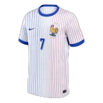 GRIEZMANN #7 France Away Soccer Jersey 2024