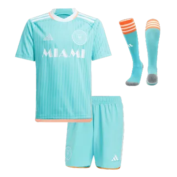 Inter Miami CF Third Away Kids Soccer Jerseys Full Kit 2024