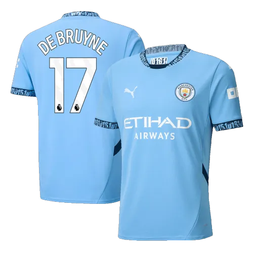 DE BRUYNE #17 Manchester City thuistenue 2024/25