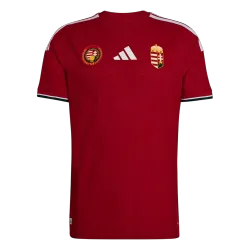 Hungary Home Player Version Men's Jersey World Cup 2026 front with team crest detail.