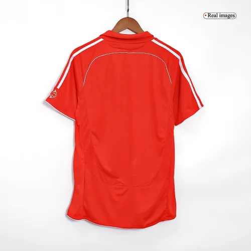 Vintage Voetbal Jersey Retro Liverpool Thuis 2006
