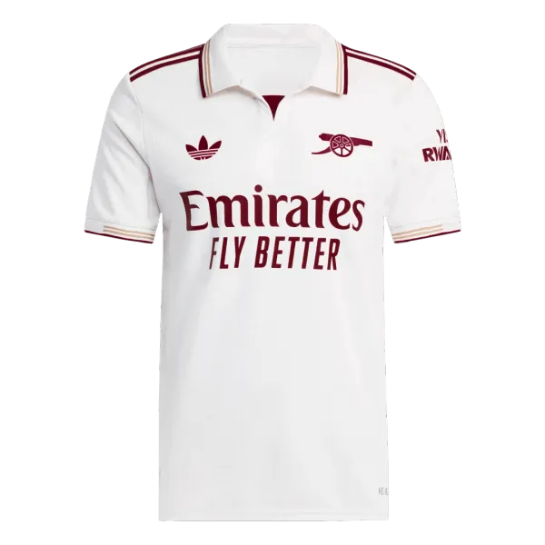 2025/26 Arsenal Third Away Player Version Jersey - A-Grade Quality Detail View