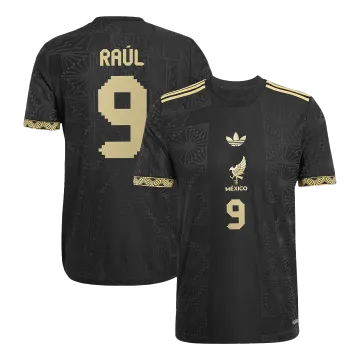 RAÚL #9 Mexico Third Away Authentic Men's Soccer Jersey 2025 -Gold Cup