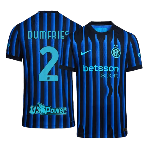 DUMFRIES #2 Inter Milan Maglia da calcio autentica 2025/26