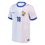 NKUNKU #18 France Away Soccer Jersey 2024