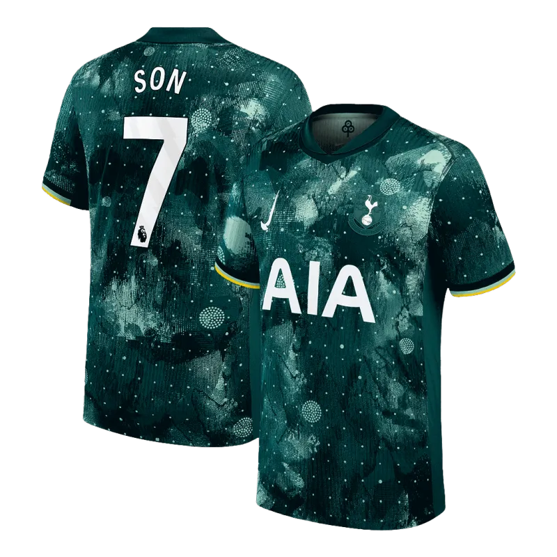 SON #7 Tottenham Hotspur Third Away Player Version Jersey