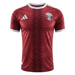 Qatar 2026 World Cup Home Authentic Jersey - product photo Qatar 2026 World Cup Home Jersey front view, a clean qatar fifa world cup shirt.