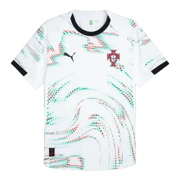 Camisola de Futebol Autêntica Portugal Away 2025