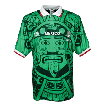 Mexiko Vintage Männer Fußball Trikots Home Kit 1998