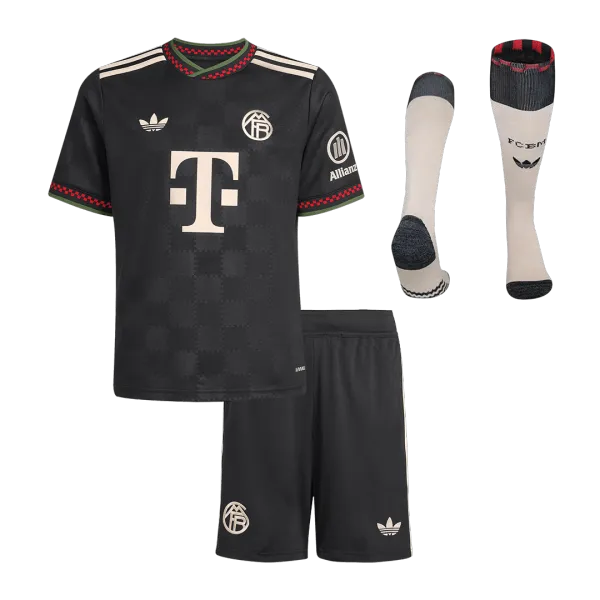 25/26 Bayern Munich third youth football jersey - A-Grade Quality Detail View