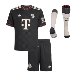 Bayern München Dritte Auswärts Kinder Fußball Trikots Full Kit 2025/26 - Produktfoto US19.98 - Bayern München dritte Auswärts Kinder Fußball Trikots Full Kit 2025/26