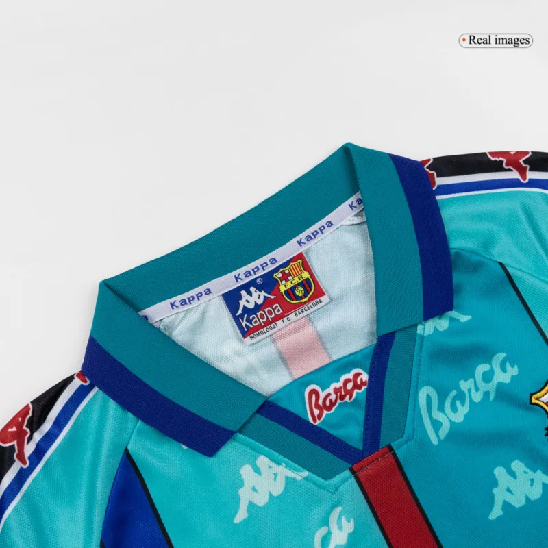Camisola de Futebol Retro Barcelona Away 1996/97