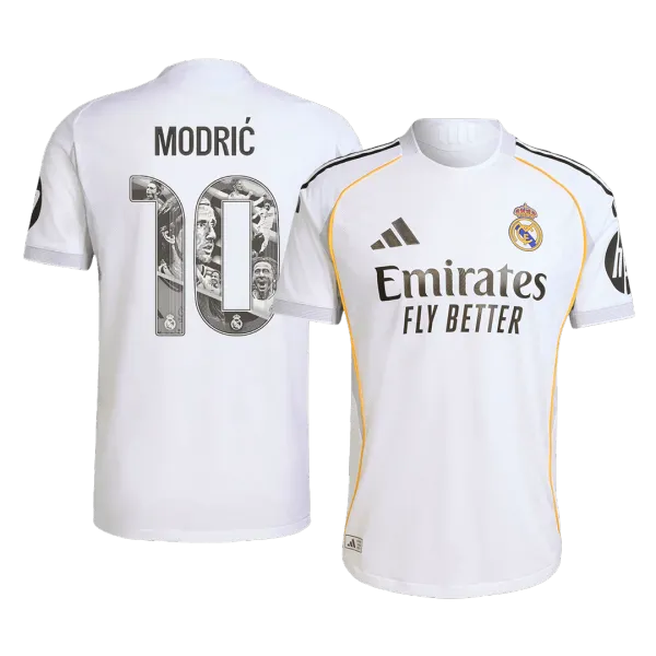 25/26 Modric Jersey - A-Grade Quality Detail View