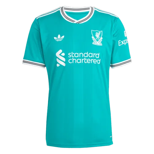 Camiseta de fútbol Liverpool Third Away 2025/26
