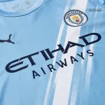 Camisola de Futebol de Manga Comprida do Manchester City 2025/26