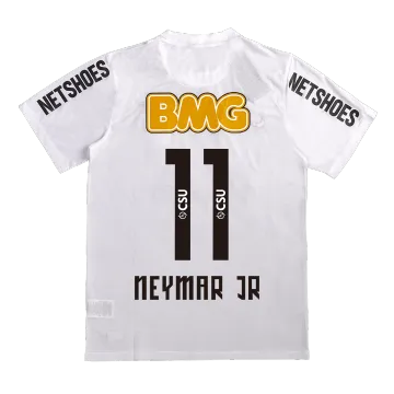 Vintage Men's Soccer Jersey Retro NEYMAR JR #11 Santos FC Home 2012