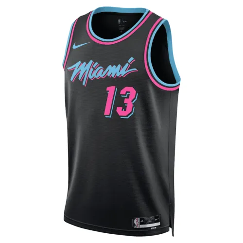 Camiseta Swingman de hombre del Miami Heat ADEBAYO #13 – Edición City