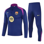 Barcelona 1/4 Zip Tracksuit 2025/26 Navy Barcelona 1/4 Zip Tracksuit 2025/26 Navy