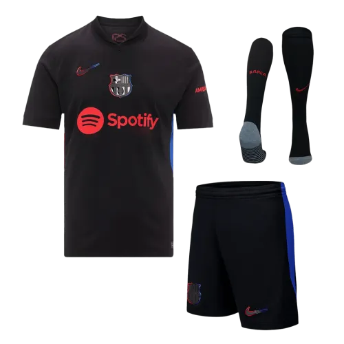 Barcelona Away Jerseys Full Kit 2024/25