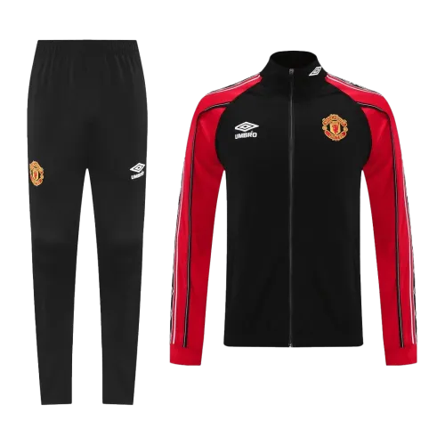Manchester United Jacket Tracksuit 2025/26 Red&Black