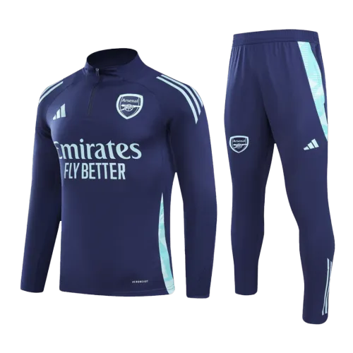 Fato de treino Arsenal 1/4 Zip 2024/25 Navy