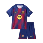 Barcellona Home Kids Soccer Jerseys Kit 2025/26