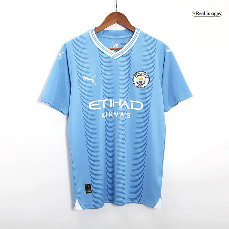 GVARDIOL #24 Manchester City Home Soccer Jersey 2023/24