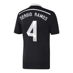 Vintage Soccer Jersey Retro SERGIO RAMOS #4 Real Madrid Third Away 2014 - product photo Vintage Soccer Jersey Retro SERGIO RAMOS #4 Real Madrid Third Away 2014 product image