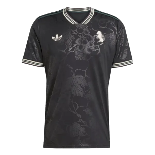 Juventus Fußballtrikot Nr. 3, Saison 25/26 – A-Qualität, Detailansicht