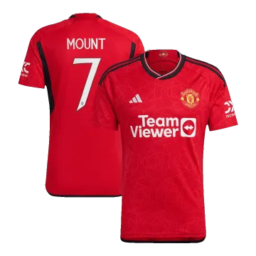 MOUNT #7 Manchester United Home Men's Jersey 2023/24 - UCL