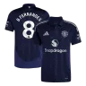 B.FERNANDES #8 Manchester United Weg Voetbal Jersey 2024/25